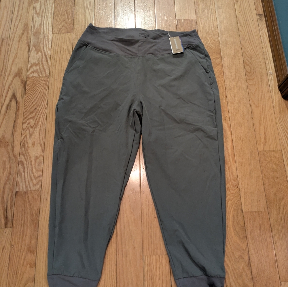 Patagonia Women's Happy Hike Studio Pants Grey Size XL